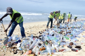 Plateforme de r&eacute;cup&eacute;ration des d&eacute;chets