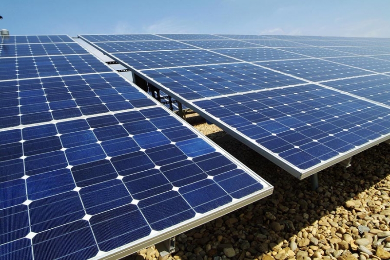Renewable Energy Generation through Solar Panels for Public Education, Health and Water
