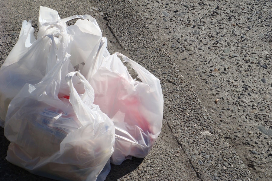 Up-Fuse plastic bags upcycling